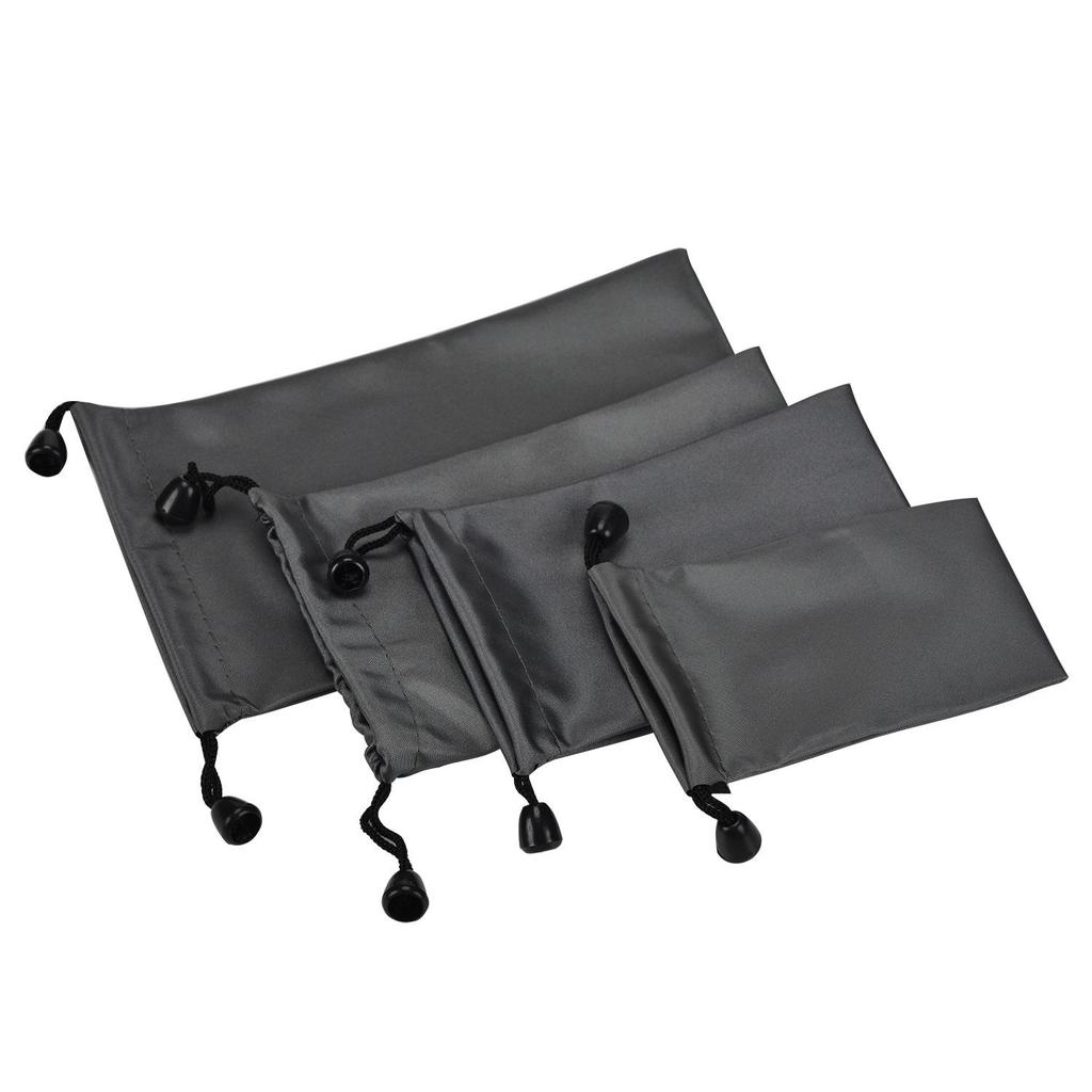 Waterproof Power Bank & Phone Storage Bag with Stretch Nylon and Flannel Compartments, Includes Selfie Stick Holder.