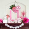 Door Hanging Sign Happy Valentine Day Pendant Wall Door Pendant Home Party Ornaments For Walls  Doors Decorations