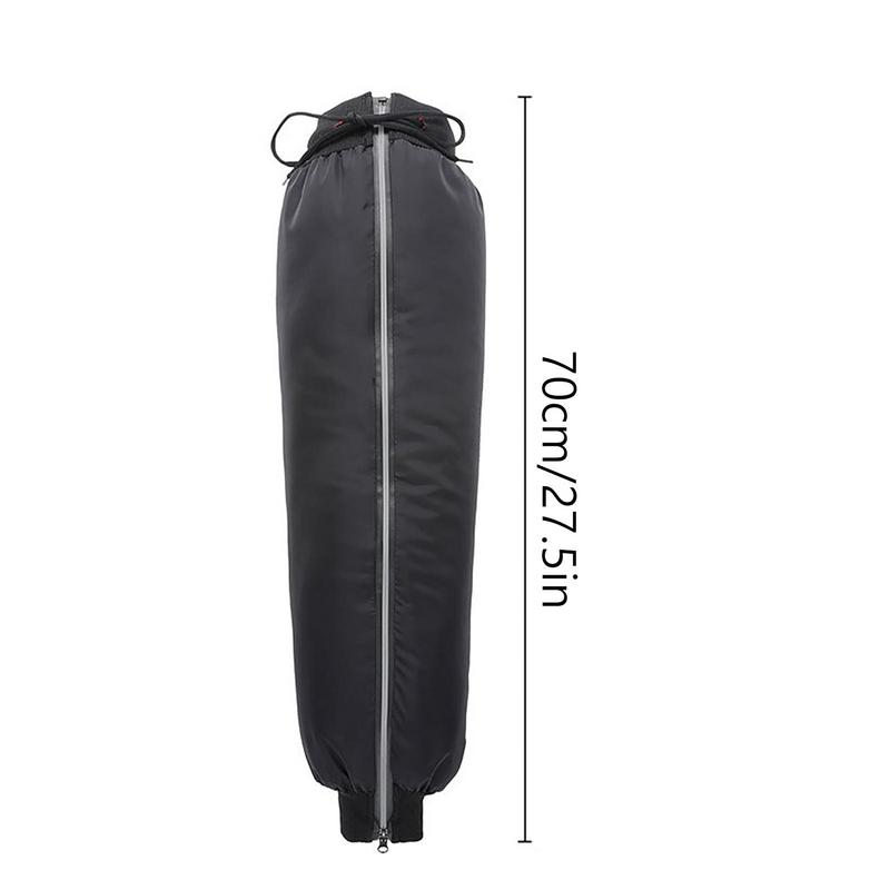 Thickened Riding Knee Pads Knee Pads For Cycling Winter Down Knee Guards With Legs Easy To Wear Winter Warming Accessories