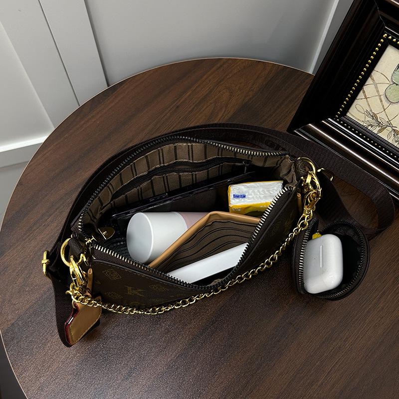 2025 Women's All-Season Versatile Monogram Crossbody Shoulder Bag