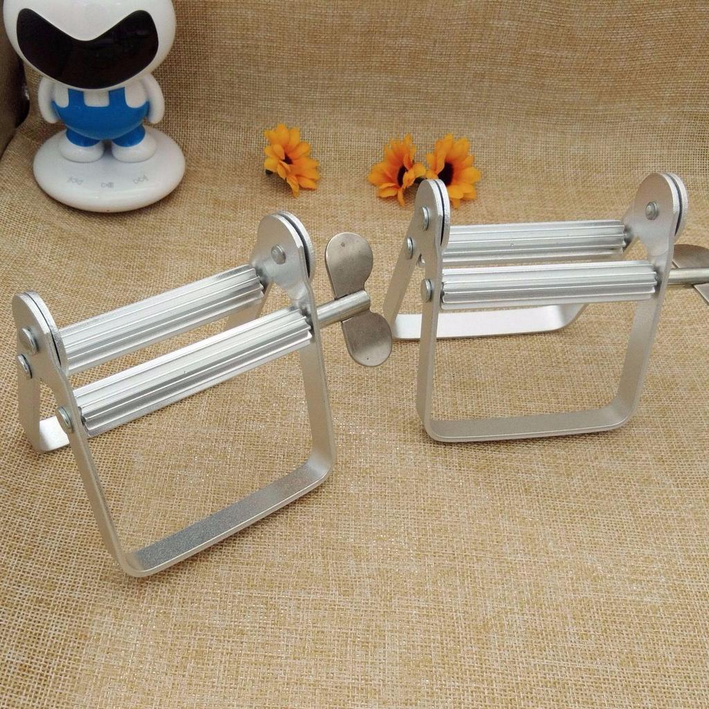 Stainless Steel Manual Paste Squeezer for Toothpaste, Hair Dye, and Cream