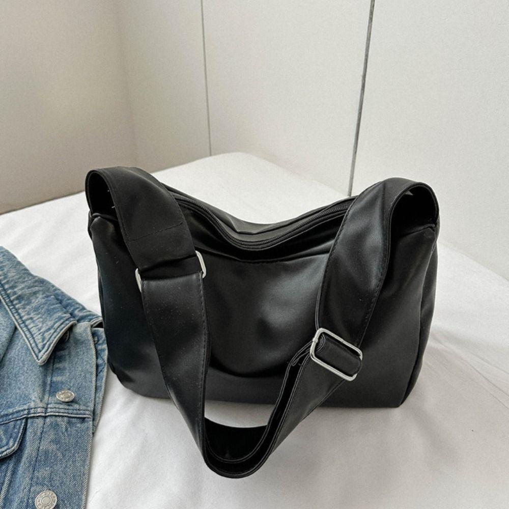 PU Leather Shoulder Bag Women Portable Ladies Tote Bag Fashion Casual Crossbody Bag  Girl