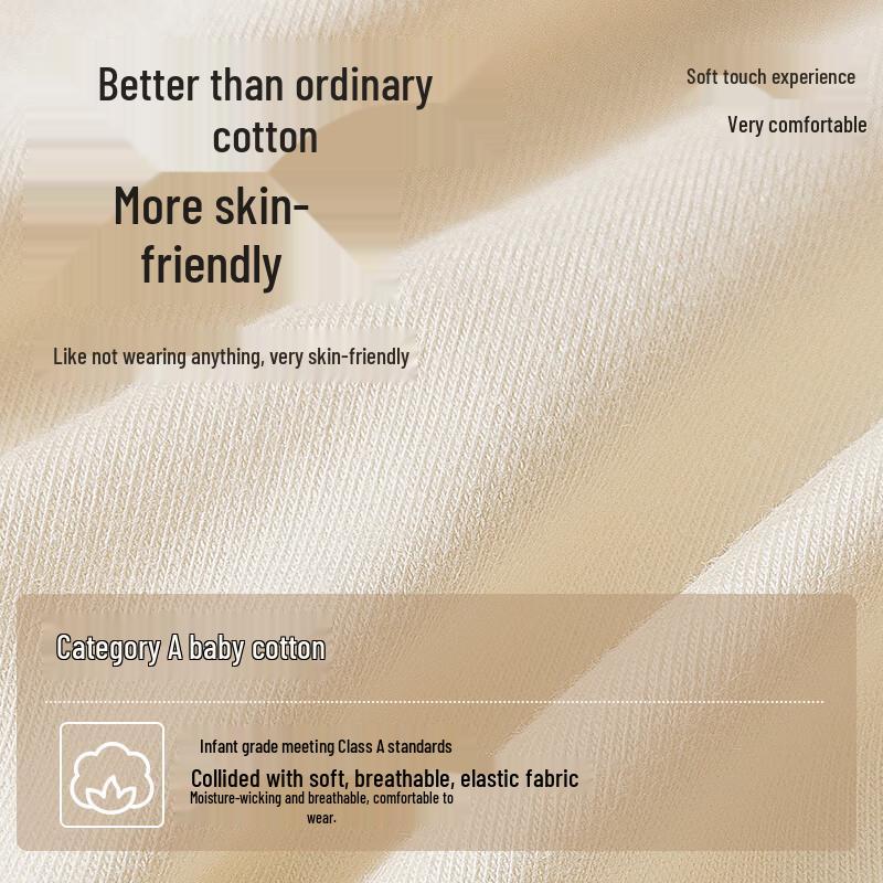 Urban Beauty Women's Class A Baby Cotton Antibacterial Mid-Rise Seamless Briefs 5-Pack