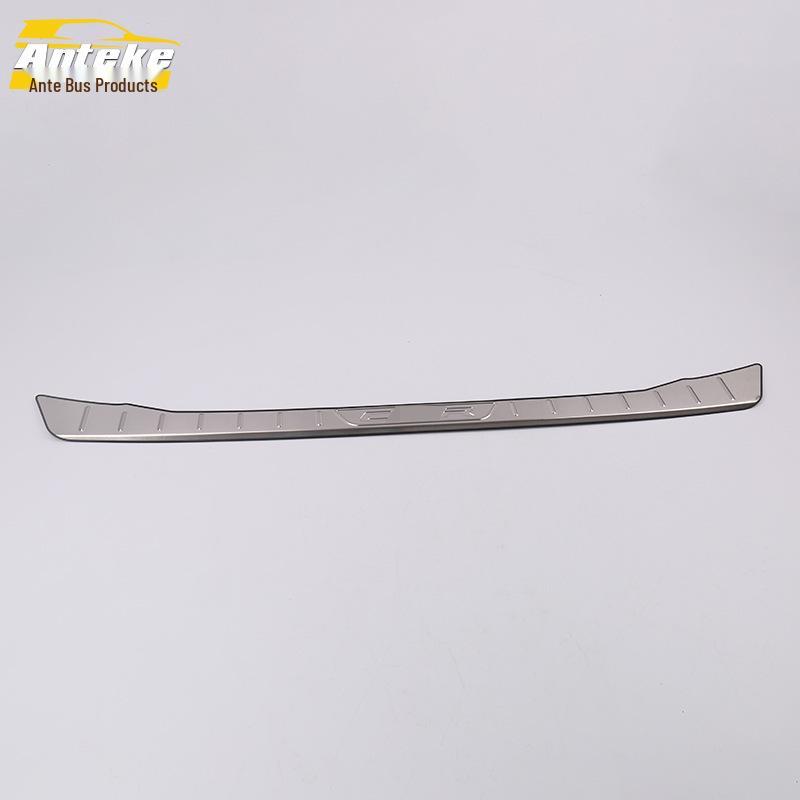 18 CHR Tylna płyta ochronna: Pedał Ochronny Klapy Bagażnika Ze Stali Nierdzewnej Dekoracyjny Cekin.