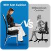 Car Seat Cushion, Memory Foam Cushion Non Slip for Wheelchair, Cars, Desk, Gaming & Office Chairs, Ergonomic Cushions Pad for Tailbone Pain Relief