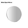 Blind Spot Mirror, 2'' Round  Glass Convex Rear View Mirror, Pack of 1