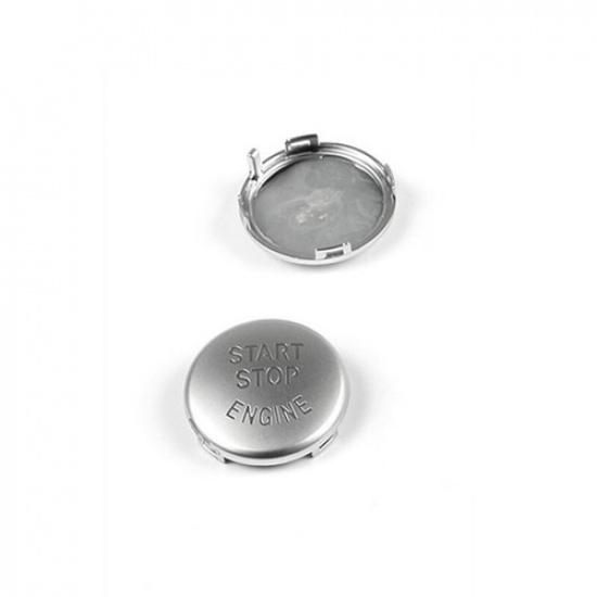Luxury Silver Car Engine Start Button Replace Trim For BMW X5 X6 E70 E71 08-13