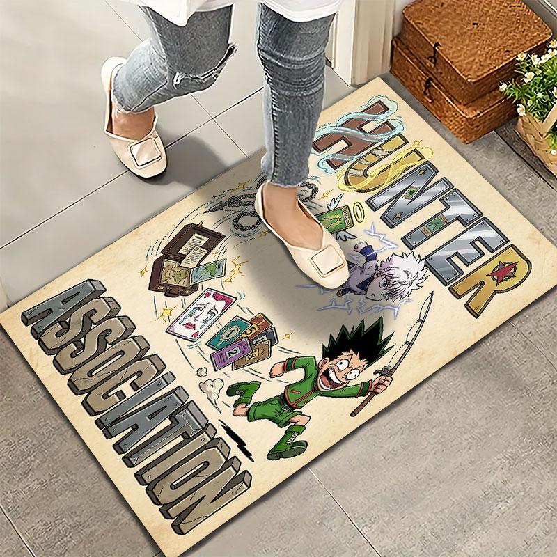 Tappeto Hunter X Hunter per Soggiorno Camera da Letto Casa Decorazione Divano Gioco Bambini Tappetino Antiscivolo per Pavimento