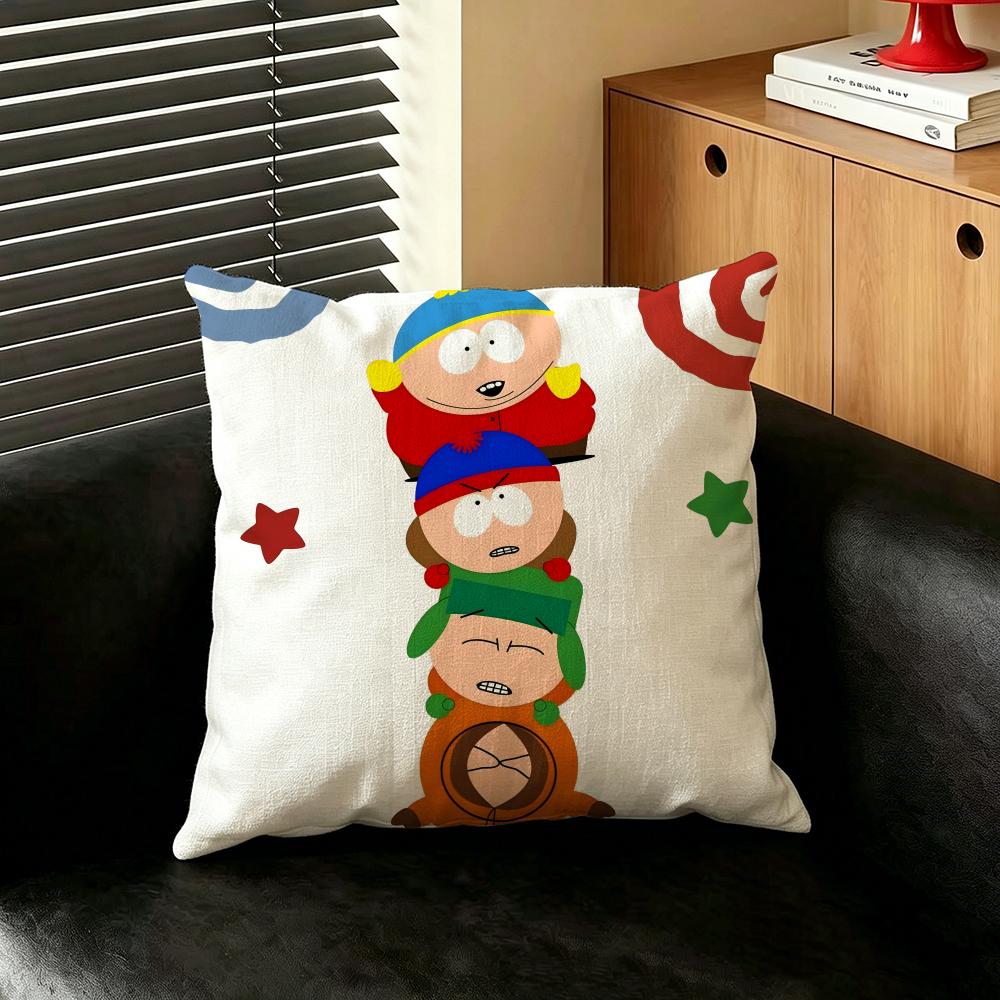 Cartoon SSouth PPark Cushion Cover Creative pillowcases for interior decoration office living room home Car hot