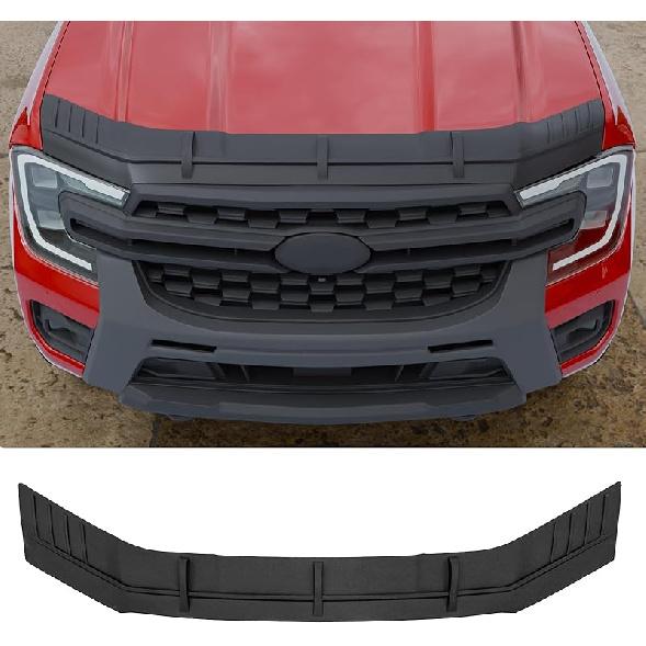 Hood Protector Compatible With 2014- Toyota Tundra Hood Shield TPE Hood Deflector Hood Guard For Tundra Accessories