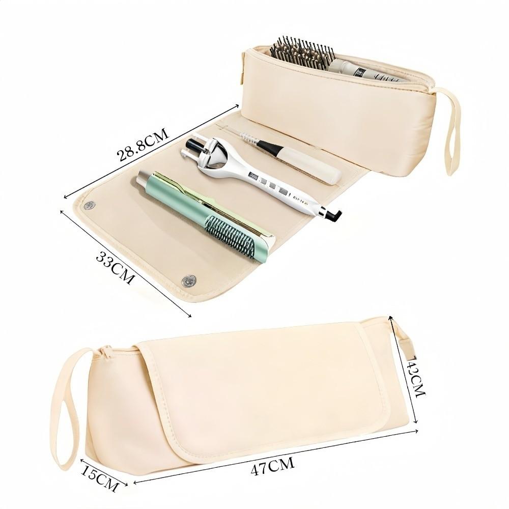 Portable Hair Tools Storage Bag Dustproof 2 In 1 Organizer  Haircare Accessories