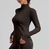Womens Breathable Stretch Fitness Jacket With Pockets Running Cycling Yoga Fall