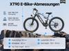 Aairsk XT90 26-inch elektrische fiets met volledige vering, 48V 20AH e-bike voor volwassenen
