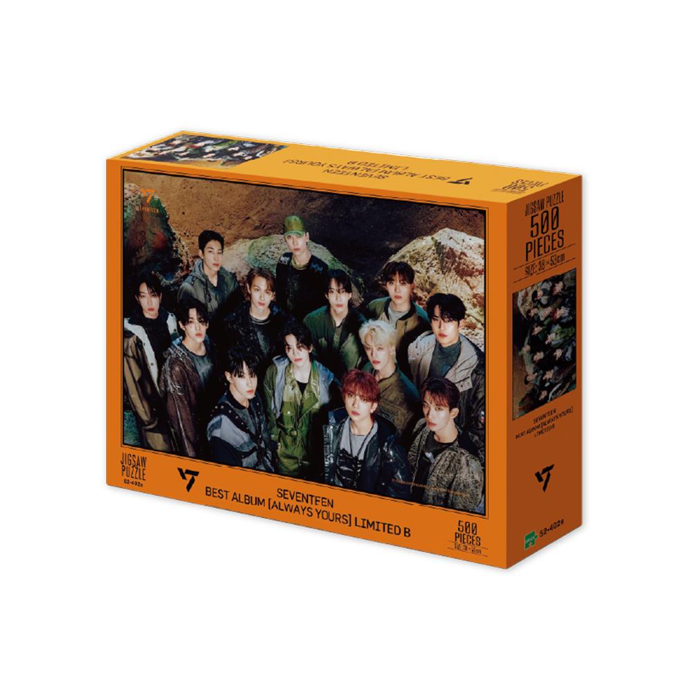 [toytron] SEVENTEEN  ALWAYS YOURS  Limited B Best Album 500-Piece Jigsaw Puzzle