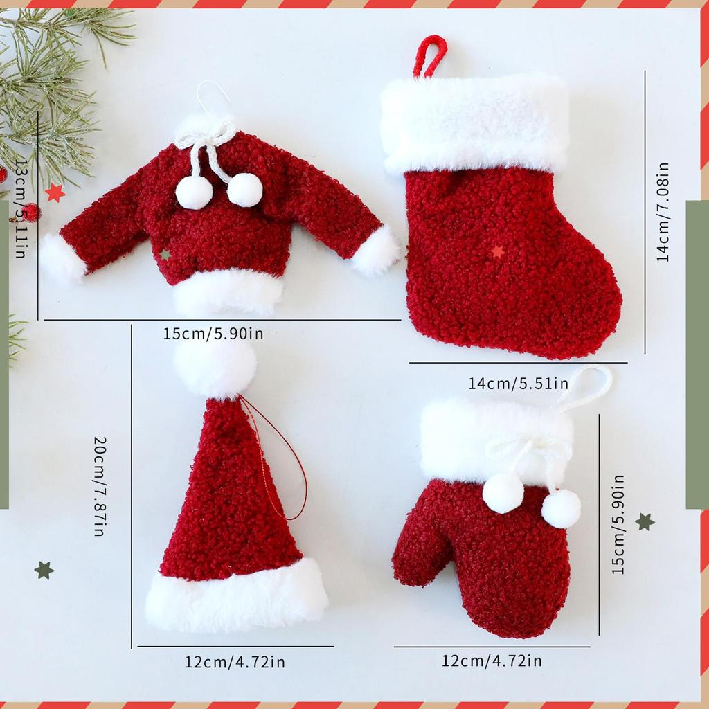 Christmas Stockings Christmas Ornament Multipurpose Collectible Versatile Tree