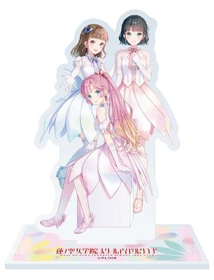 Kadokawa Любов Акадeмія Хасунозора Клуб Шкільних Ідолів Акрилова Фігурка Гінко Косудзу Хімеме 65 x 105 мм Акрил Live! Дівчачі & & Прибл.