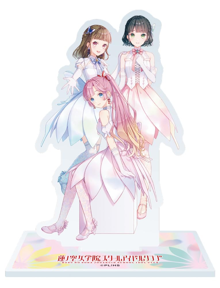 

KADOKAWA Love Hasunozora Academy School Idol Club Acrylic Figure Ginko Kosuzu Himeme 65 x 105mm Acrylic Live! Girls & & Approx.