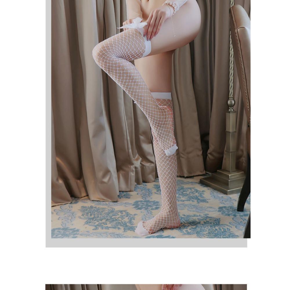 Sex Net Socks, Sexy Bow Net Socks, Medium Mesh Fishing Net Stockings, Stockings, Sex Net Socks, One Piece of Underwear Will Be Sent on Behalf of Other