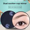 Bathroom Mirror with Tweezers Detachable Suction Cup 30X Magnifying Hand-held Magnifying Makeup Mirror Bathroom Supplies