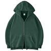 Übergroße Fleece-Kapuzenjacke mit Reißverschluss Damen Freizeit Streetwear Mantel