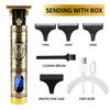 New Hair Clipper Electric Clipper Hair Clipper Hair Clipper Oil Head Carving Razor LCD Bald Hair Clipper Rechargeable