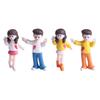 Cute Couple Dolls for Taking Photos Handmade Decorative Accessories Car-mounted Desktop Micro-landscape Small Ornaments
