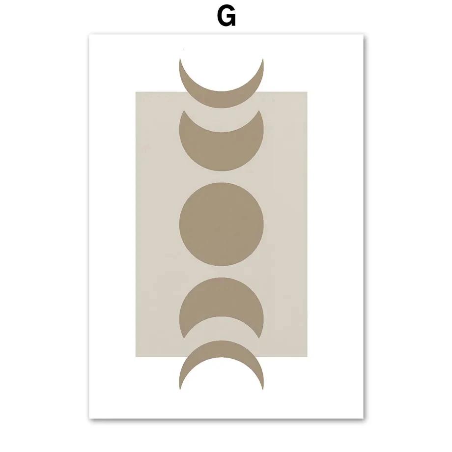 Abstrato Bege Minimal Boho Linhas Vaso Picasso Pôsteres Arte de Parede Pintura em Tela E Impressões Imagens de Parede Para Decoração de Sala de Estar