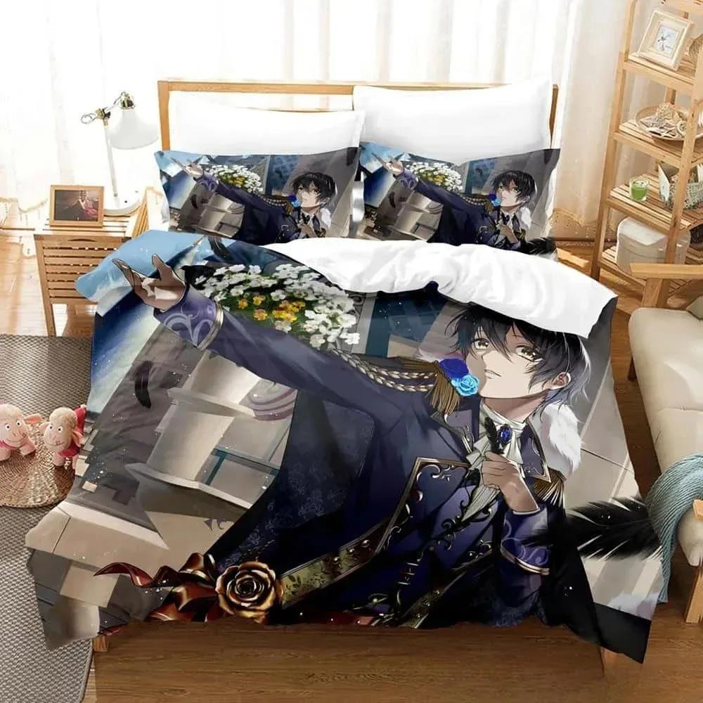 3D Print Anime D4DJ All Mix Bedding Set Single Twin Full Queen King Size Bed Set Adult Kid Bedroom Duvet Cover Sets Home Textile