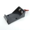 10pcs/lot 9V Battery Clip Holder 9V DC Battery Case connector Box 2pin DIY repair with wire leads for soldering connecting