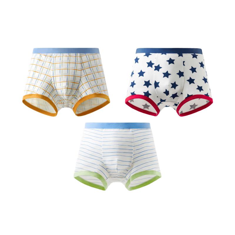 Bananain Kids' 7A Antibacterial Underwear 3-Pack