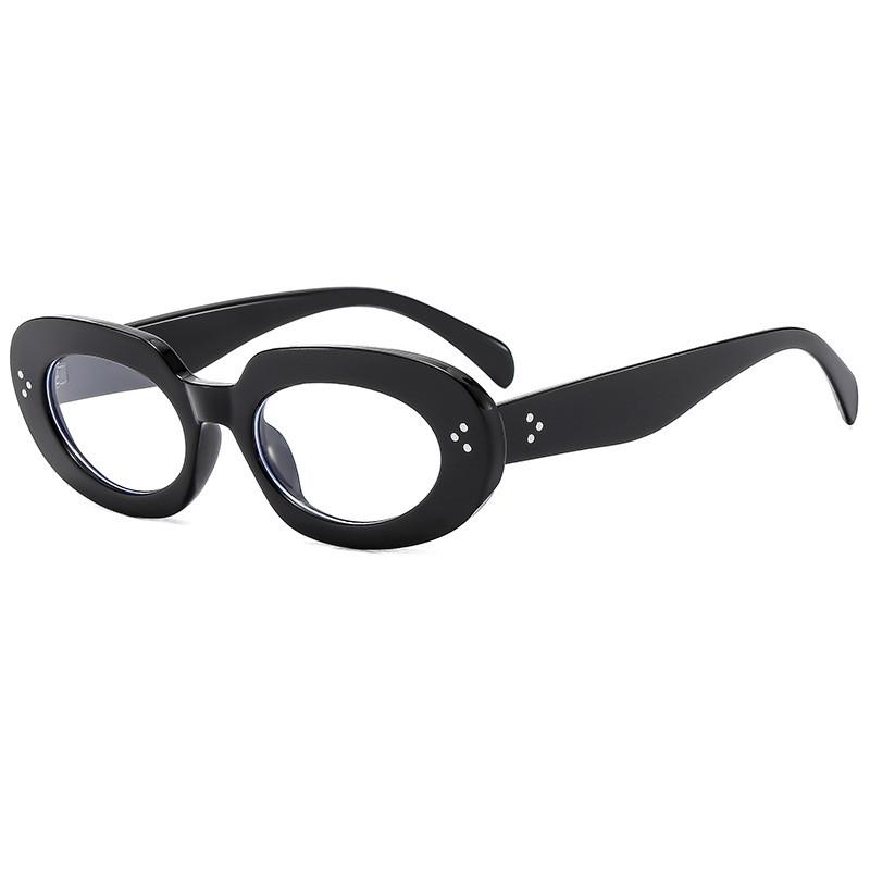 Elliptical Frame Sunglasses Men Women Uv400 Sunshade For Cycling Fishing And Street Style StyleG