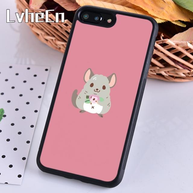 

Cute Cartoon Chinchilla Phone Case For iPhone 17 Air 13 12 14 15 16 Cover Pro Max 6S Plus Shell iPhone 13