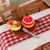2Pcs/Set Dollhouse Mini Cake Dessert Model Dollhouse Mini Kitchen Decoration Dolls House Accessories Pretend Play Toys