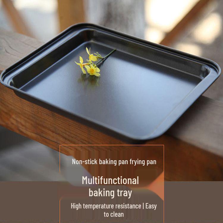 Rectangular Non-Stick Baking and Grill Pan for Oven, Bread, and Cake