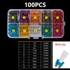 50/100/300PCS Car Fuse Assortment Set Profile Middle Size Blade Type Fuse Auto Car Truck 2-40A Fuse Accessories with Box Clip Fuses4