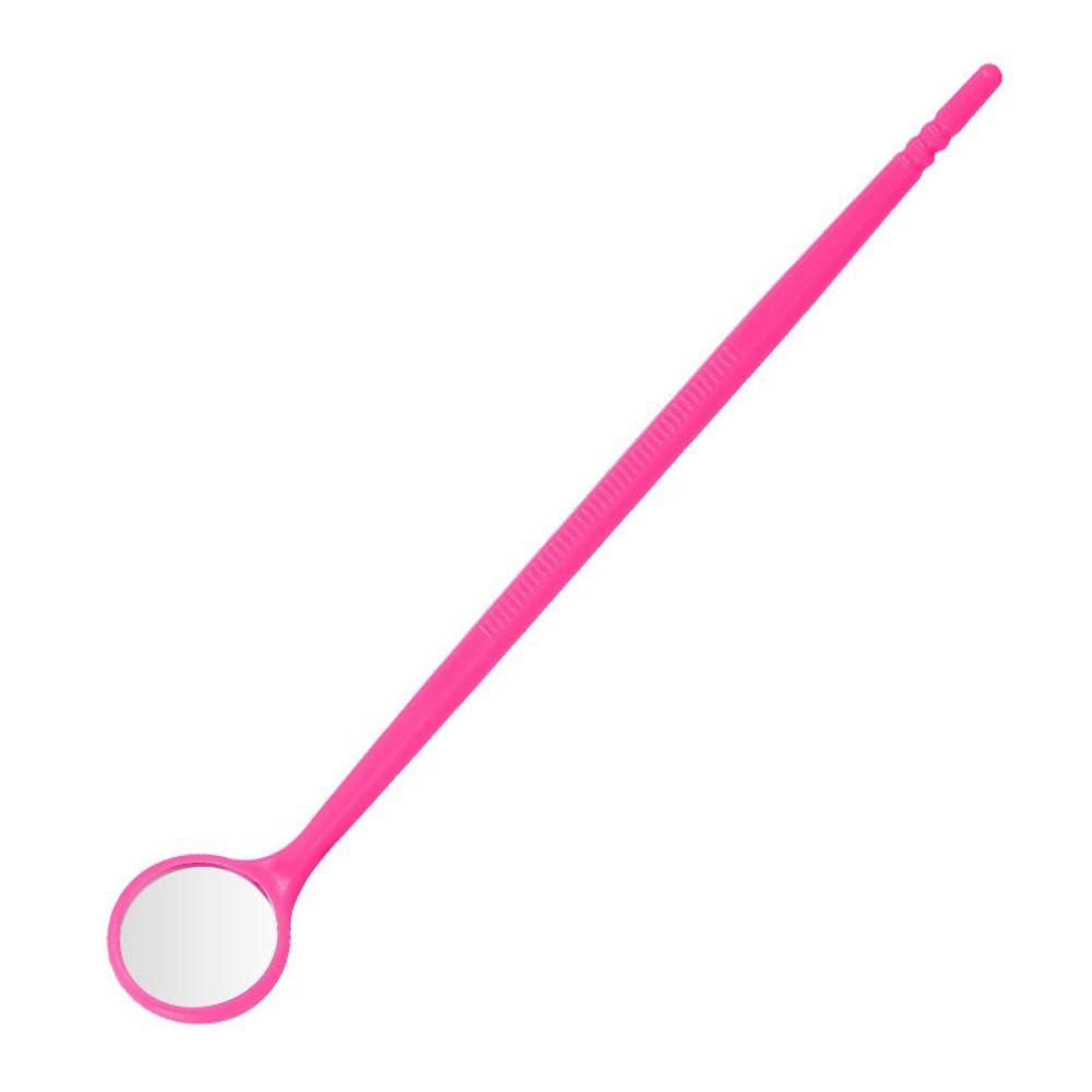 Simple Disposable Mouth Mirror Non-slip Safety Plastic Dental Tooth Mirror Anti-fog Inspection Mirror Dentist Tool