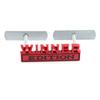 1Pc 3D Metal Winner Edition Logo Car Front Grille Badge Side Fender Rear Trunk Emblem Sticker Decal