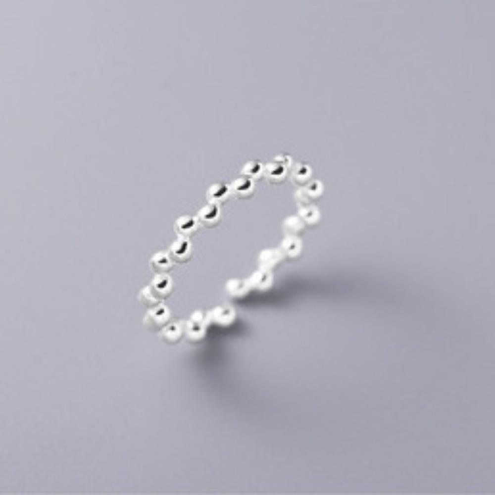 Brushed Plain Ring, Female Niche Light Luxury, High Sense, Irregular Index Finger Ring, Can't Lose Color, Ring Tide