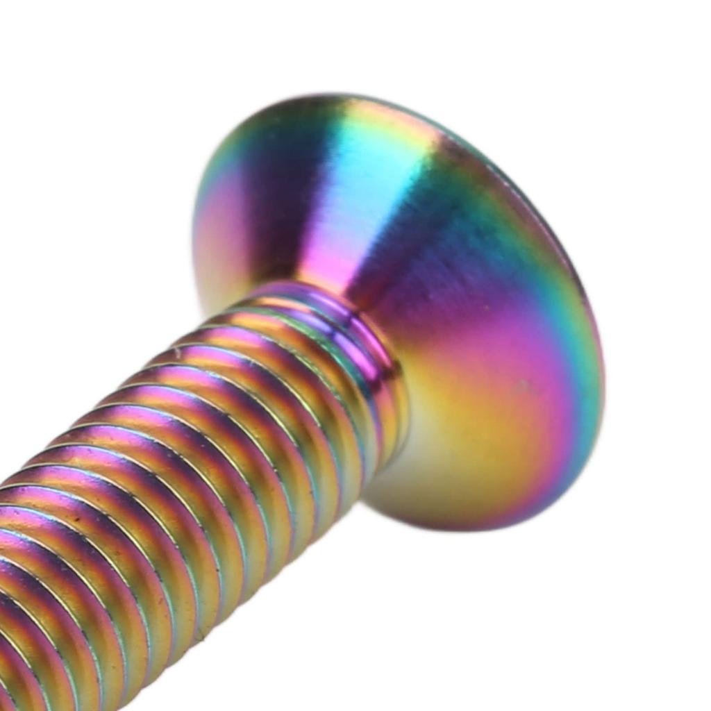 Vbestlife Stem Top Cap Bolts Long Lasting Headsets Stem Cap Fixing Bolts M6x30mm Bike