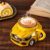 Durable Coffee Mugs 100ML Water Cup Fun Car Shaped Coffee Cup  for Desktop Ornament