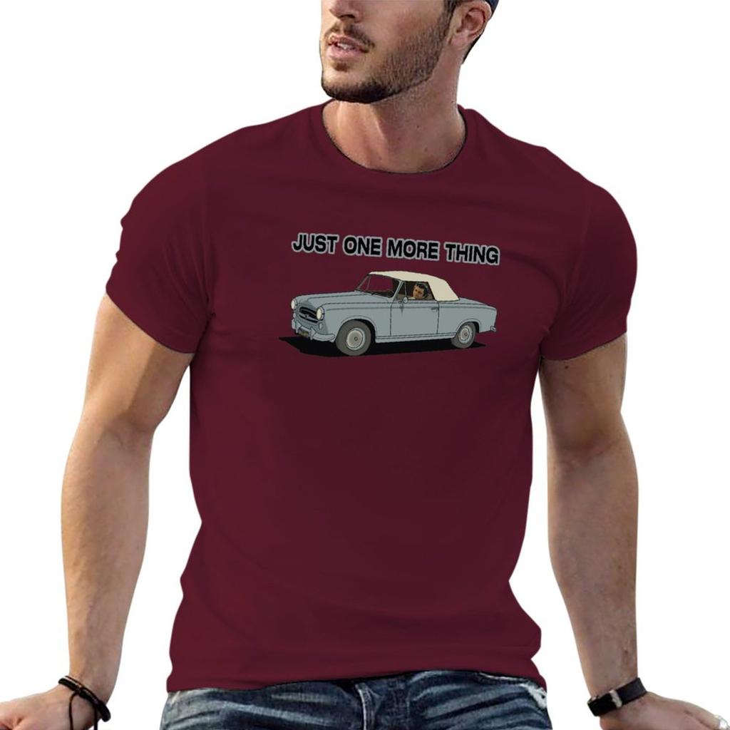New Columbo driving - Just one more thing T-Shirt plus size t shirts vintage t shirt mens funny t shirts