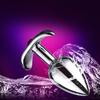 3PCS/Set Metal Anchor Base Outdoor Women's Anal Plug Couple Sex Toy Stainless Steels Man Butt Plug Trainer Adult Sex Anal Masturbator