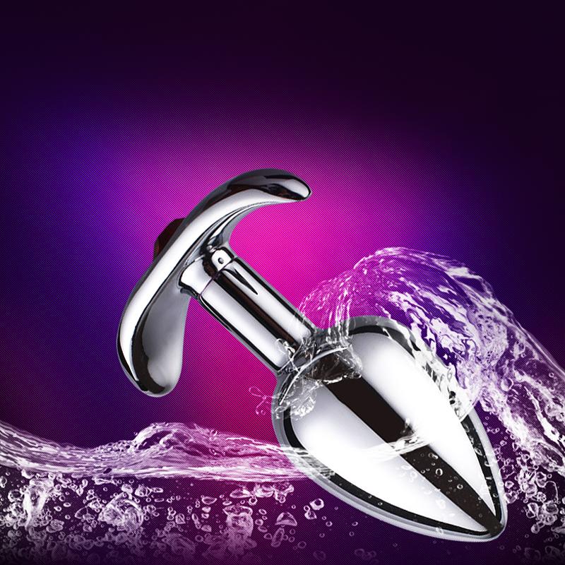 3PCS/Set Metal Anchor Base Outdoor Women's Anal Plug Couple Sex Toy Stainless Steels Man Butt Plug Trainer Adult Sex Anal Masturbator