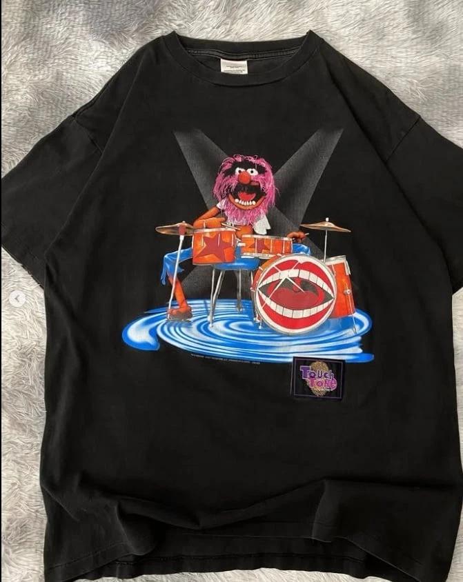 Vintage The Muppet ‘Animal’ cartoon tee 1997s Reprint size S-5XL S