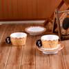 3Set Miniature Dollhouse Latte Coffee Mug Mini Cup Model Toys For Home Decor Accessories