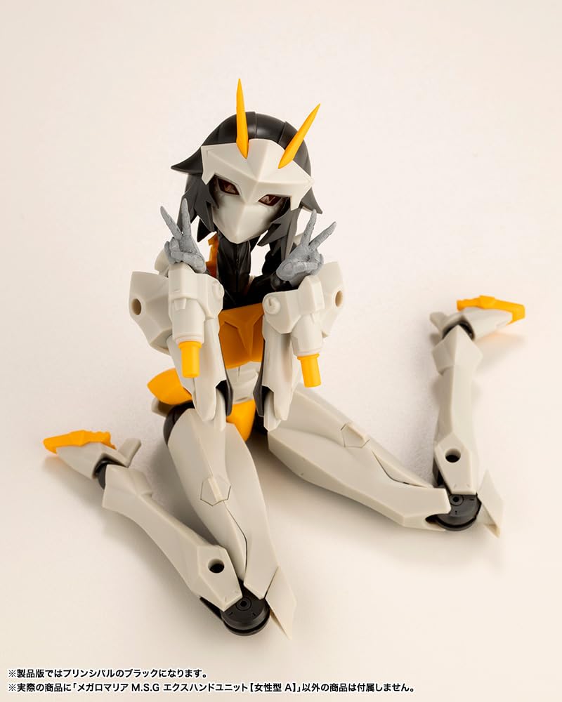 Kotobukiya Infinite Encounter Megalomaria Megalomaria M.S.G Ex-Hand Unit [Female Type A] Total length approx. 13mm Non-scale Plastic Model
