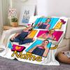 Custom Name Ms. Rachel Theme Printed Blanket - Perfect for Couch, Bed, Travel & Outdoor Use | Machine Washable, Cozy & Durable.