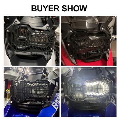 Motorrad Scheinwerfer Schutz Schutzgitter Abdeckung Für BMW R1250GS R1200GS Adv R1250 GS GS1250 LC 2013-2025