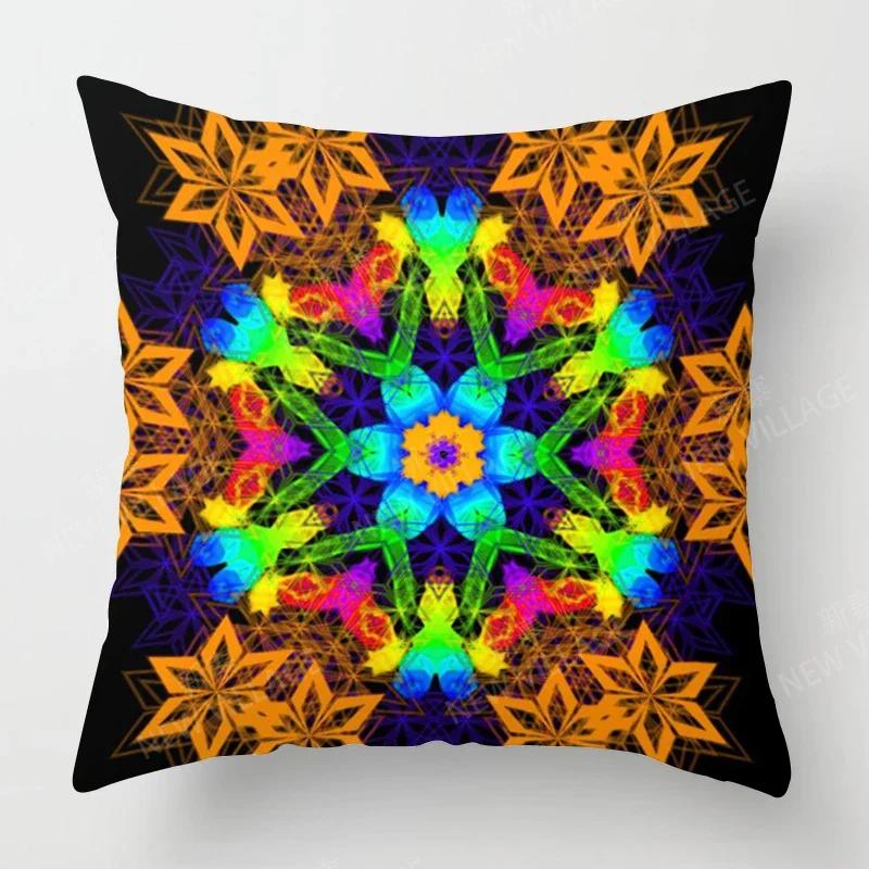 Decorazioni Autunnali per la Casa Autunno Soggiorno Copricuscino da Lancio Divano Boho Copricuscino Mandala