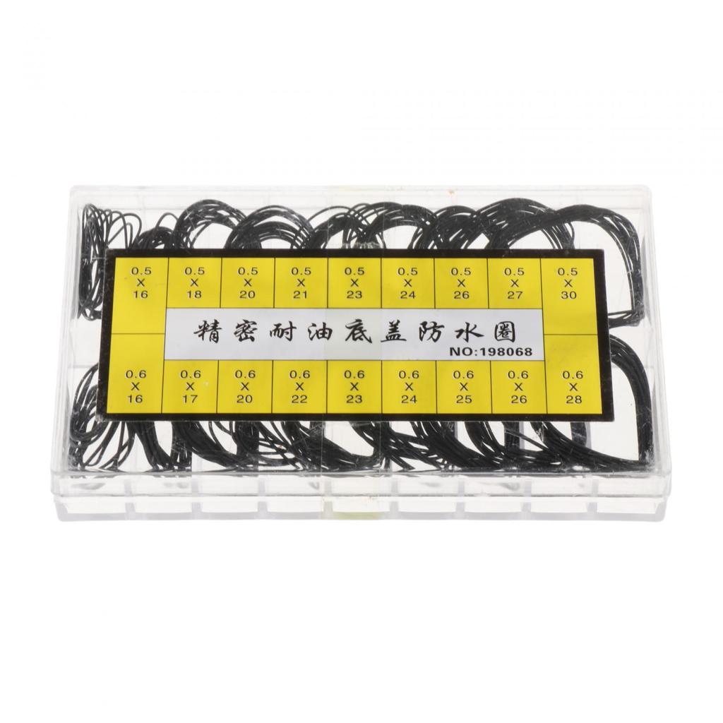 180pcs Watch Back Cover Seal Gaskets